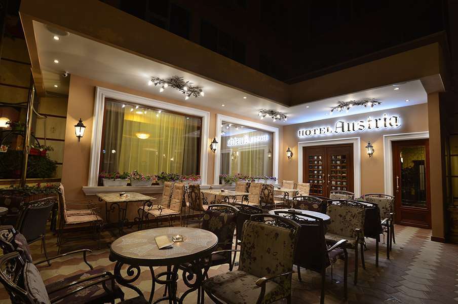 Hotel Austria ติรานา ร้านอาหาร รูปภาพ